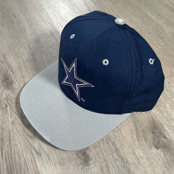 Vintage Sports Specialties Dallas Cowboys‎ Hat Snapback NFL Blue Gray Cap - Picture 8 of 9